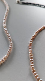 Freshwater Pearl Beaded Sterling Silver Necklace