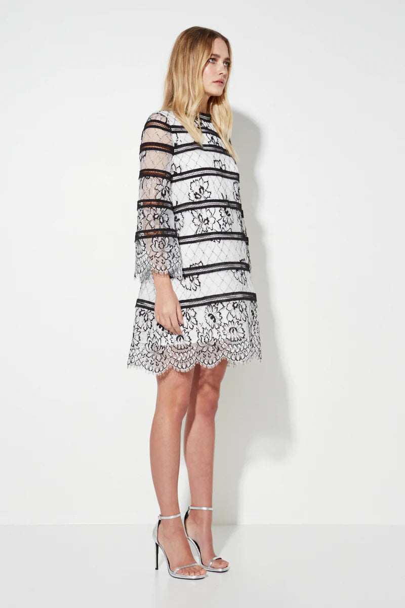 Mossman white online lace dress