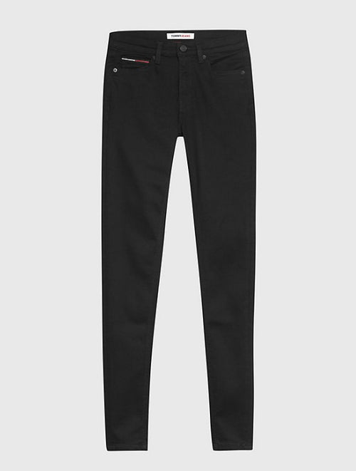 Nora mid Rise Skinny Fit Black Jeans