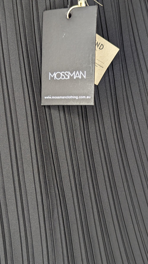 Mossman Black Pleated Mini Skirt