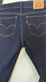 Levi's 714's Straight Dark Denim Jeans