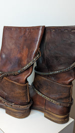 Area Forte Brown Leather Boots