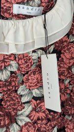 Sandro Paris Floral Print Dress