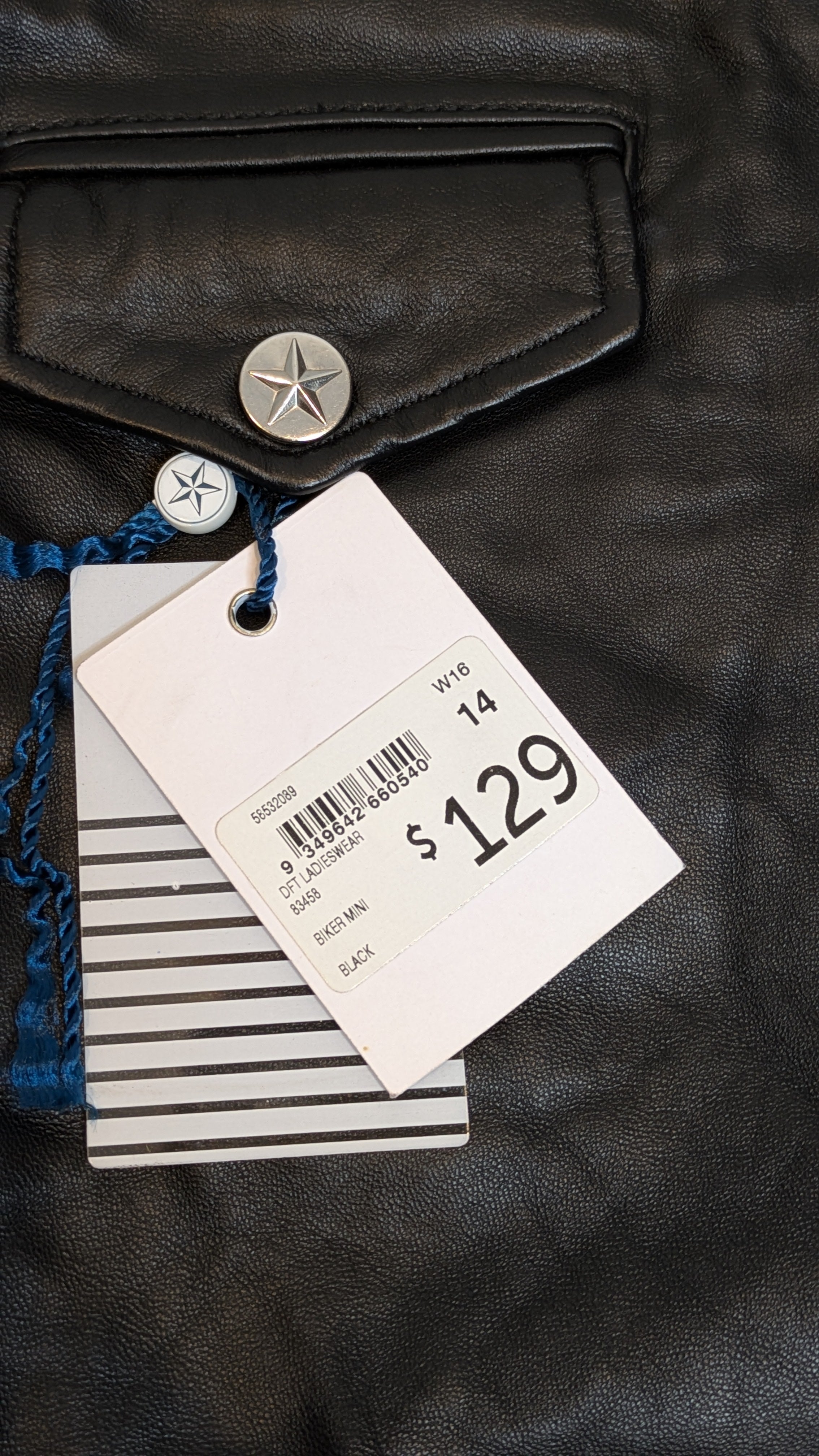 Jean Paul Gaultier x Target Black Leather Mini Skirt – Re_find