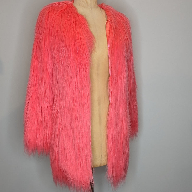 Unreal Fur Coral/Pink Coat