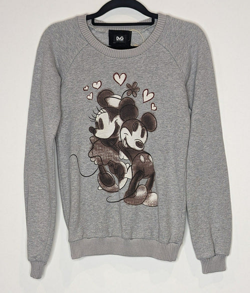 Dolce & Gabbana D&G x Disney Mickey Minnie Unisex Sweater