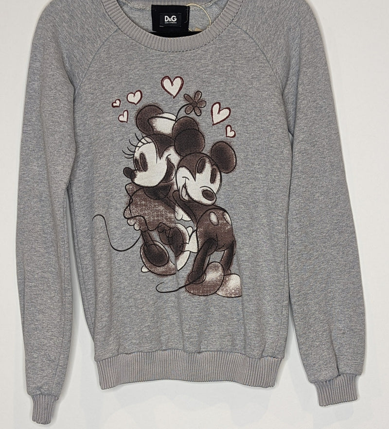 Dolce & Gabbana D&G x Disney Mickey Minnie Unisex Sweater