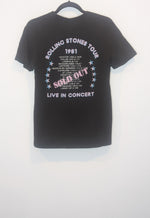 Rolling Stones Tour Band Tshirt Vintage 1981