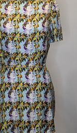 Azzurra The Label Italian Print Dress