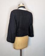 Trelise Cooper Black Linen Jacket