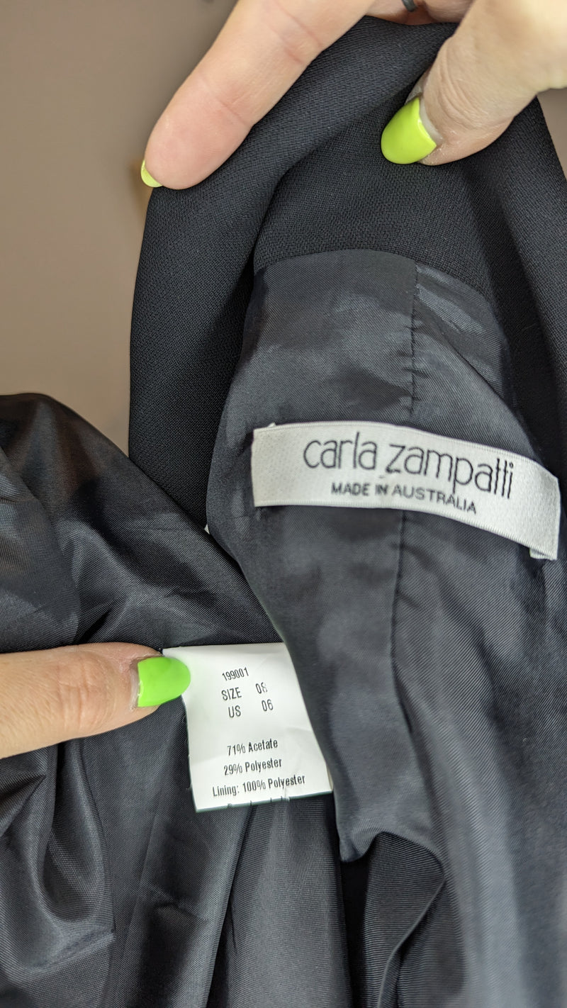 Carla Zampatti Vintage Tux Coat Dress