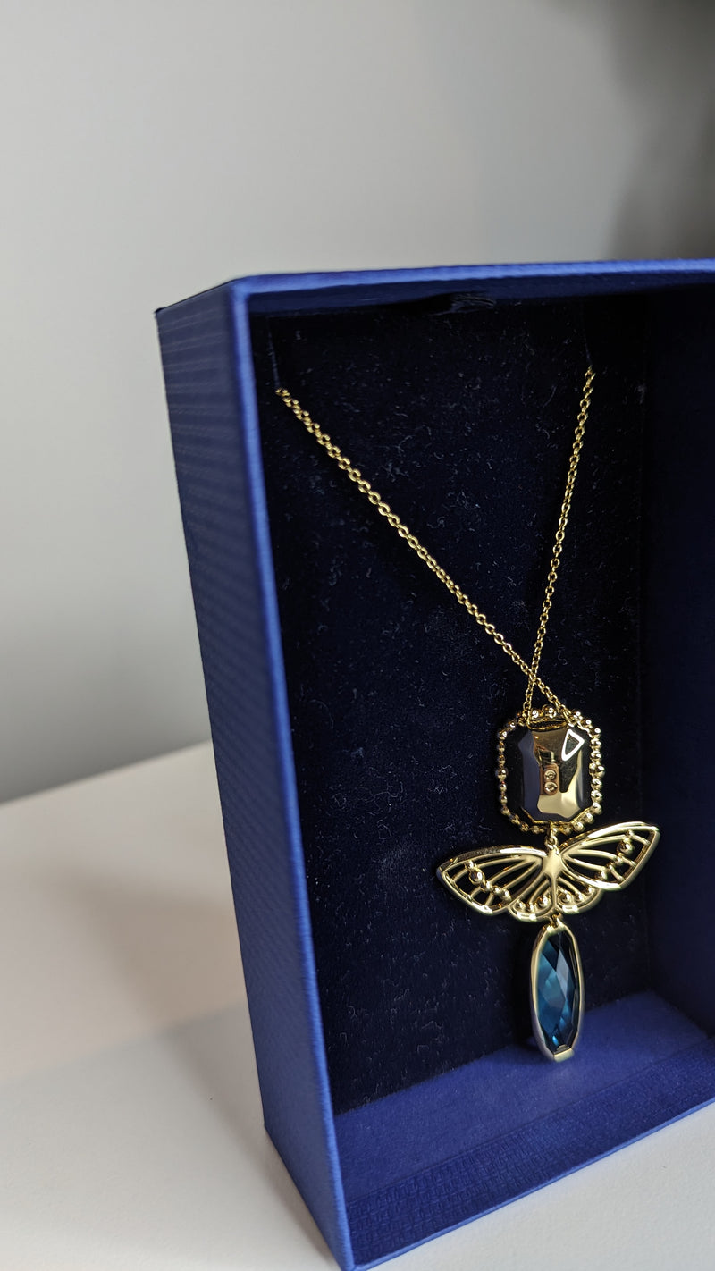 Swarovski Crystal Gold Daphne Necklace