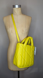 Zara Quilted Puffer Bag