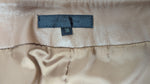 Deuxieme Classe Long Brown Tie Up Soft Leather Skirt