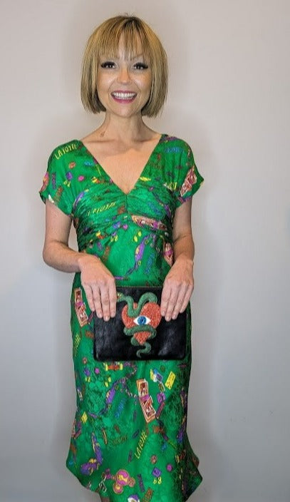 By Fernanda Australia Kitsch Printed Vintage Tea Dress