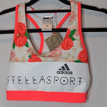 Adidas X Stella McCartney Neon Floral / Star Sports Bra / Crop Top