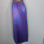 Frankie's Melbourne Bright Print Pleated Midi Skirt