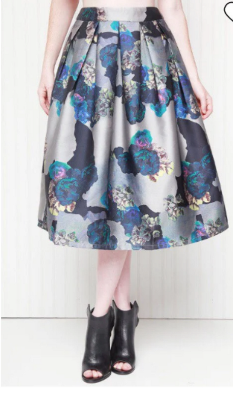 Asilio Floral Garden Tea Skirt