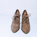 Brogue (Oxford) Lace-Up Ankle Boots