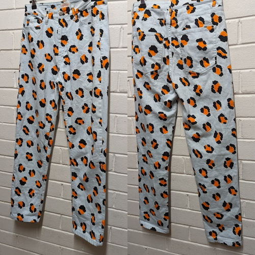 Gorman Leopardess Animal Print Pants / Jeans