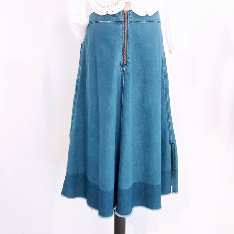 Country Road A Line Denim Skirt