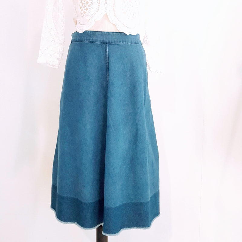 Country Road A Line Denim Skirt
