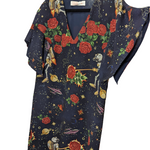 COOP BY Trelise Cooper Shift Off Dress - Navy Print