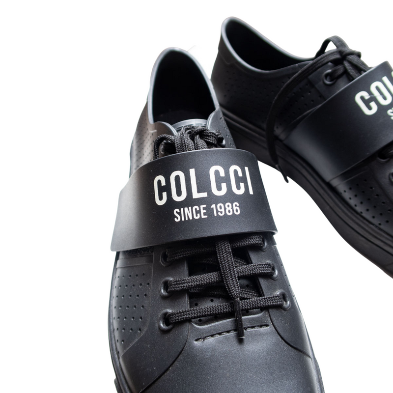 COLCCI PVC Logo Black 'Tenis' Shoes Sneakers