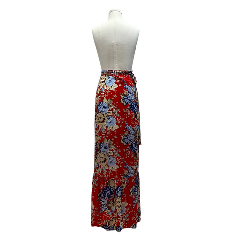Auguste Floral Printed Wrap Skirt