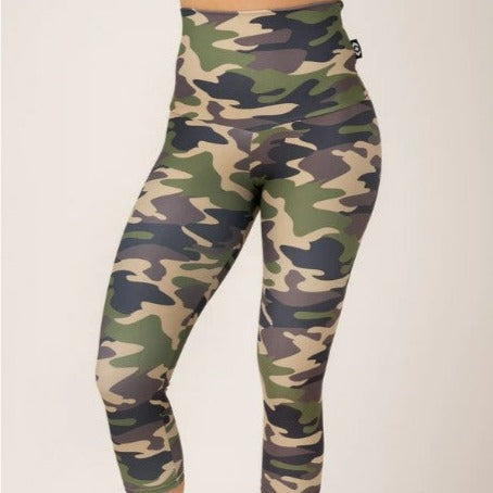 Exotica Athletica Camo Camouflage Performance - Extra High Waisted Leggings