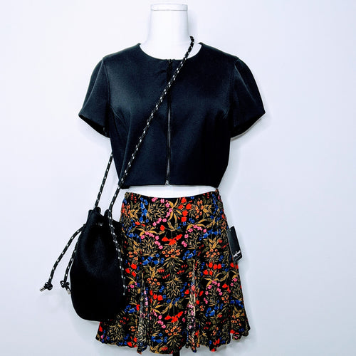 Body & Soul Floral Mini Skirt