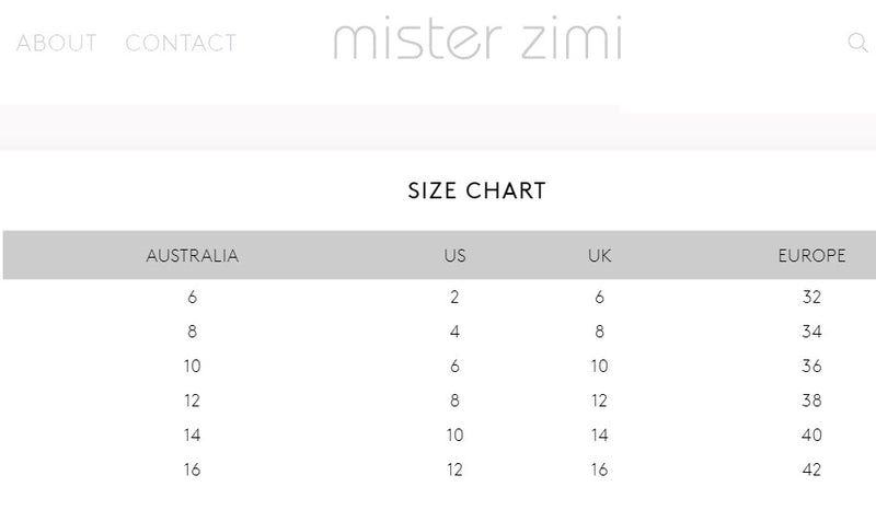 Mister Zimi Navy & White Print Top