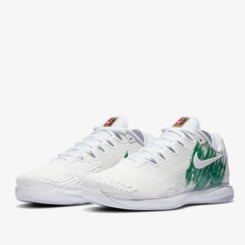Nike Court Air Zoom Vapor X Knit White Clover, Women's Hard Nike Court Air Zoom Vapor X Knit White Clover, Women's Hard