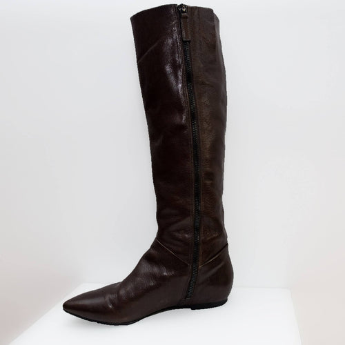 Nine West Chocolate Brown Knee High Boots