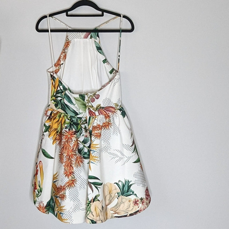 CAMEO Botanical Print Mini Dress