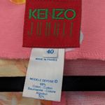 Kenzo Jungle Vintage Sleeveless Floral Print Dress