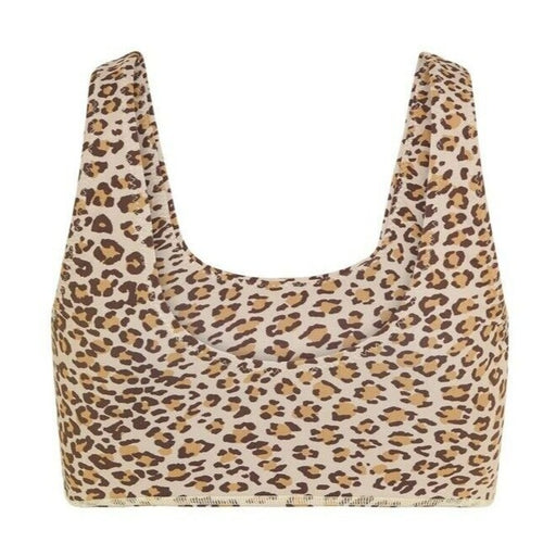 Spell and the Gypsy Collective Leopard Animal Print Scoop Crop
