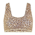 Spell and the Gypsy Collective Leopard Animal Print Scoop Crop
