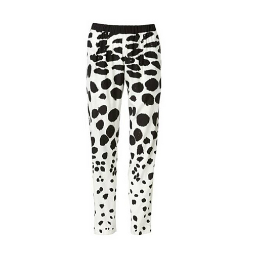 Sass & Bide Black & White patterned Jogger pants